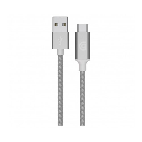 Griffin podatkovni kabel Type C na USB srebrn 1m Slike