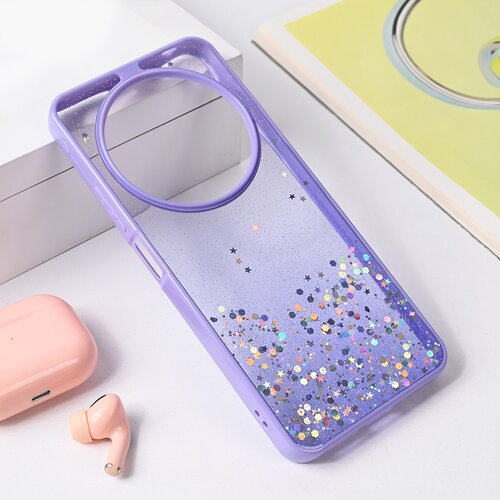  Torbica Frame Glitter za Xiaomi Redmi 14C ljubičasta Cene