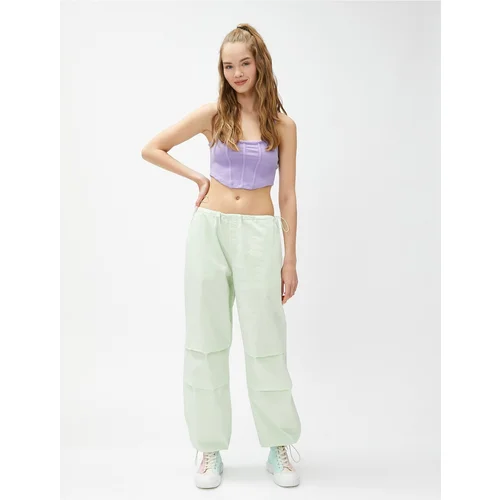 Koton Pants - Green - Carrot pants