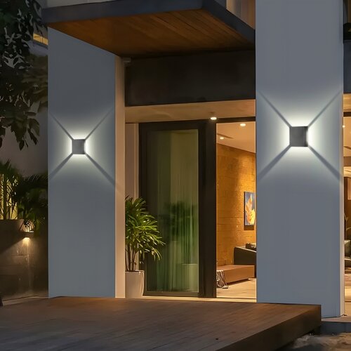  Brilagi - LED spolja&amp;scaron;nje zidno svetlo QUADRAY LED/4W/230V antracit IP65 Slike