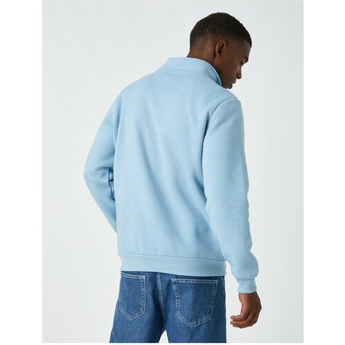 Koton Sweatshirt - Blue - Standard Cene
