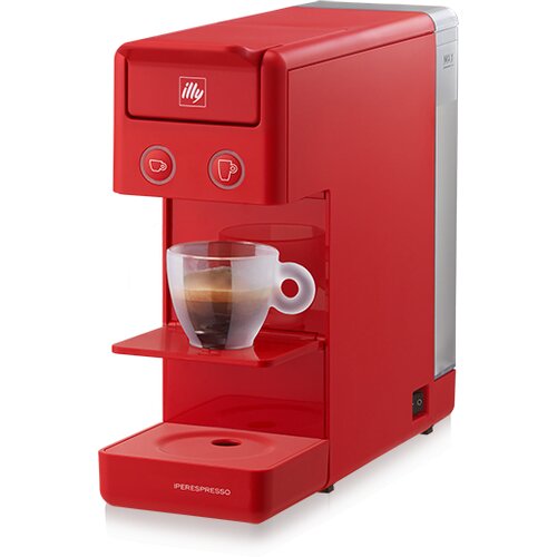 Illy Y3.3 Crveni - IperEspresso Aparat za Kafu + 3 kut kapsula AKCIJA Cene