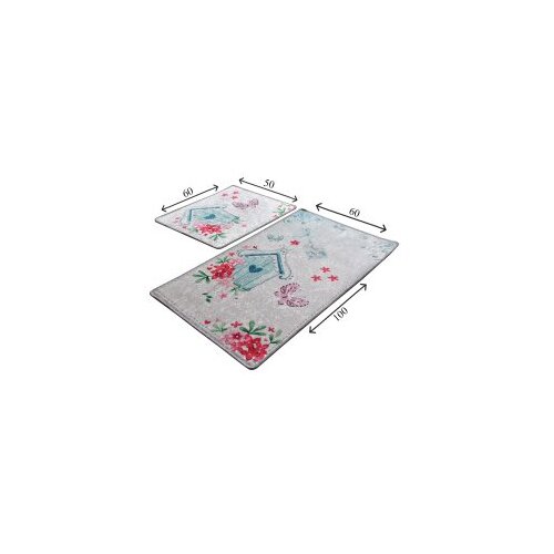  For you multicolor bathmat set (2 pieces) Slike