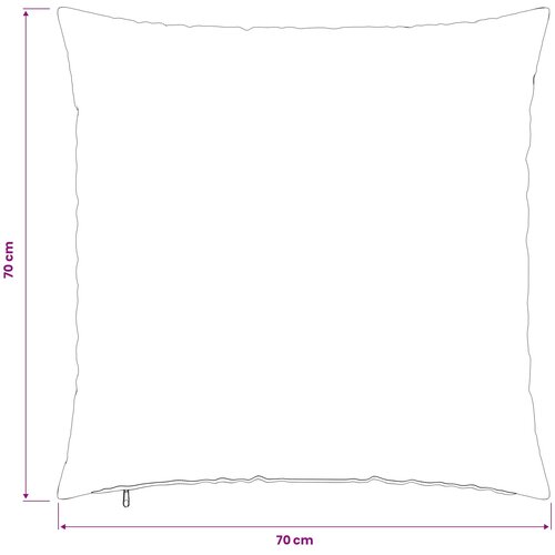  Presvlaka za jastuk 2 pcs HEERLEN Krem 70 x 70 cm Slike