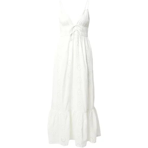 Gina Tricot Ljetna haljina prljavo bijela