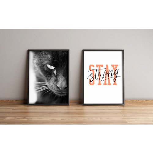 Wallity 2Pysct-025 multicolor decorative framed mdf painting (2 pieces) Cene