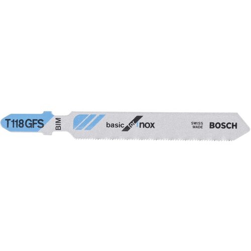 Bosch list ubodne testere T 118 GFS Basic for Inox - pakovanje 5 komada - 2608636496 Cene