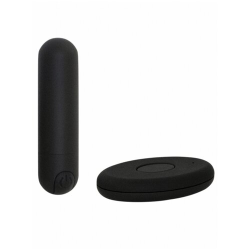  Vibro metak, Bežični, 10 funkcija vibracije, 7.5 cm, Crni Cene