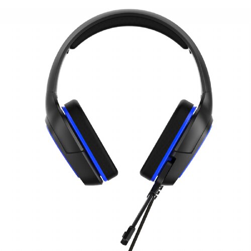 Ipega naglavne Gaming slu&amp;scaron;alke PG-R006B z mikrofonom in 3,5 vtičem črno modre Slike