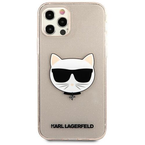 Karl Lagerfeld Ovitek KLHCP12LCHTUGLLGO, Iphone 12 Pro Max, zlat, (20689539) Cene
