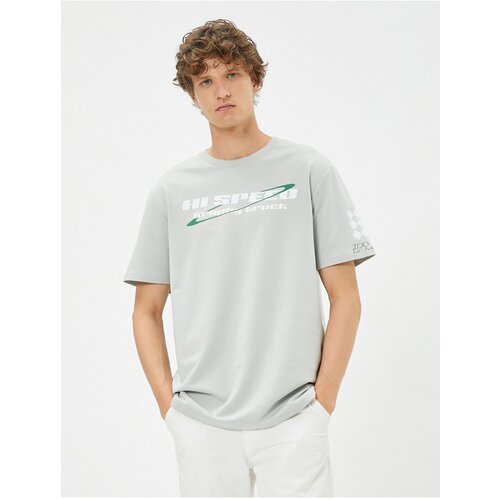 Koton T-Shirt - Gray - Regular fit Slike