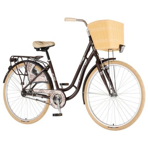 Visitor bicikl fashion bella alu 28" alu 18" v-brake kontra favorit 155-178cm (s/m) braon 1282125 Cene
