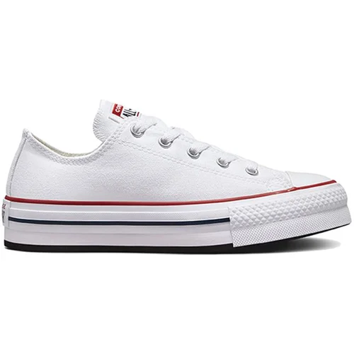 Converse Nizke superge Chuck Taylor All Star EVA Lift Foundation Ox Bela