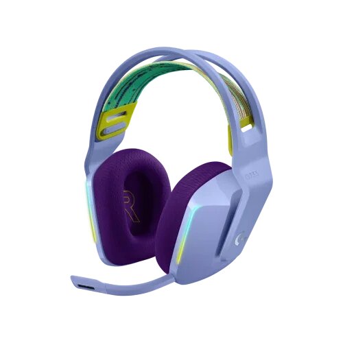 Logitech Bežične slu&amp;scaron;alice sa mikrofonom G733 Lightspeed Lilac Slike