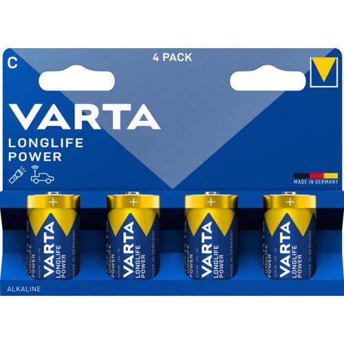 Varta LONGLIFE Power C Blister 4 - 1 pkg Slike