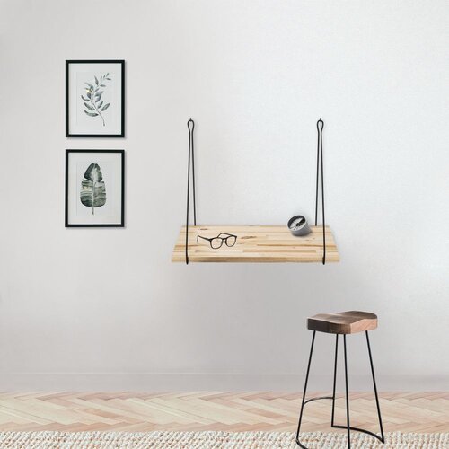Woody Fashion Cm-002 BlackWooden Wall Shelf Cene