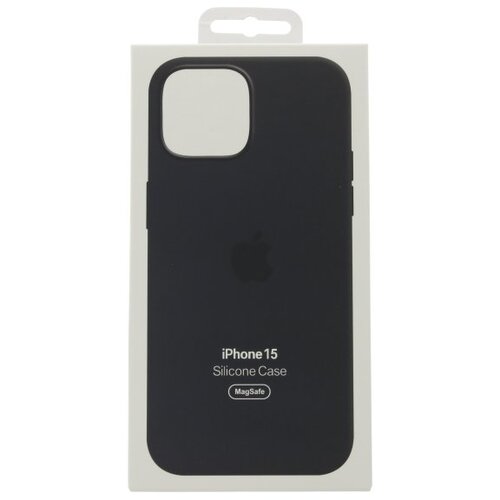  Silicone Case Magsafe za iPhone 15 crna Slike