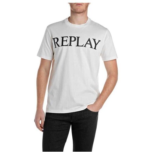 Replay muška logo majica Cene