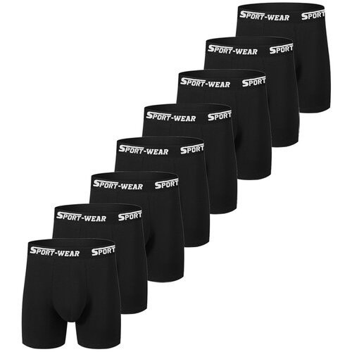 INF Moške boksarice, zračne in udobne Black XL 8-Paket, (21658384) Cene
