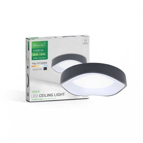 smart+ plafonjera Green Tech metalna 60W, 3CCT s daljinskim up., fi 42cm Cijene
