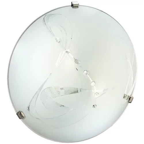 Ferotehna stropna svjetiljka serenity (120 w, d x š x v: 400 x 400 x 100 mm, bijela-prozirna, E27)
