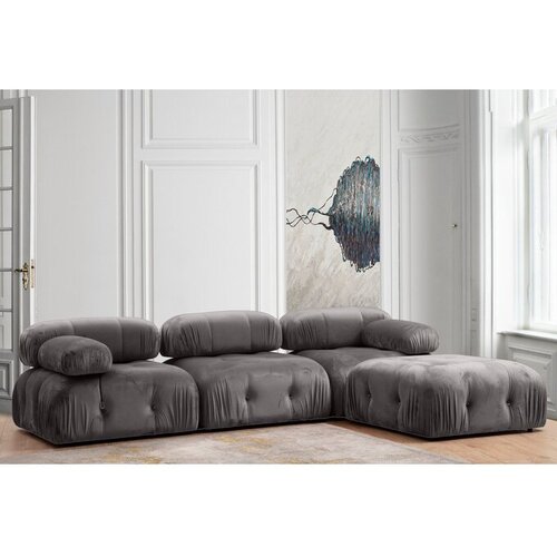Atelier Del Sofa Kutna garnitura, Sivo Cijene
