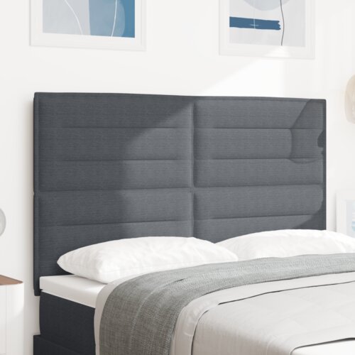  LED vzglavnik temno siva 80 cm korduroj, (22051835) Cene