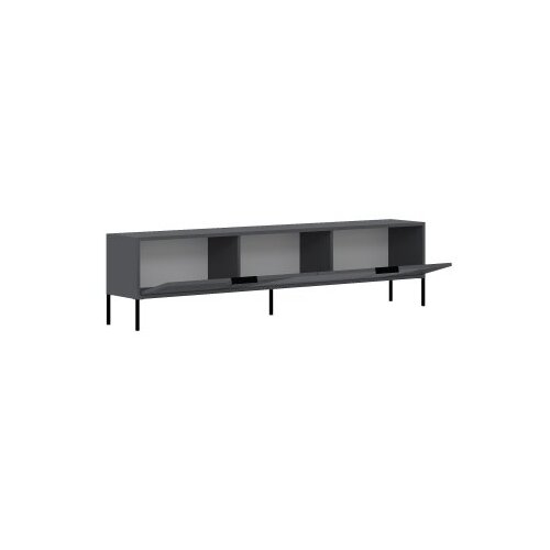 Hanah home TV komoda Dore, 180x45x30 cm, Antracit Slike