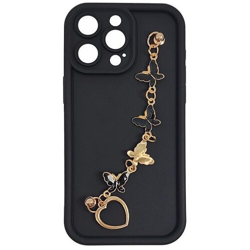 Max Mobile MM TPU IPHONE 15 PRO MAX SILICONE CANDY WRIST STRAP Bl Butterfly Slike
