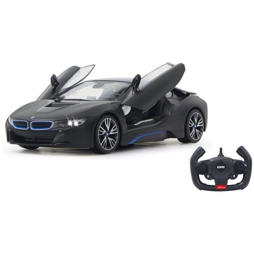 JAMARA auto na daljinsko upravljanje DELUX BMW I8, crni 1:14 Slike