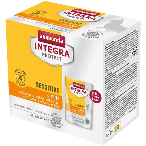 Animonda Integra Protect Adult Sensitive 8 x 85 g – Puretina Cijene