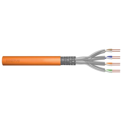 Digitus Cat.7 Installation Cable, S /FTP, Dca, AWG 23 /1, LSOH, 50m, orange Cijene