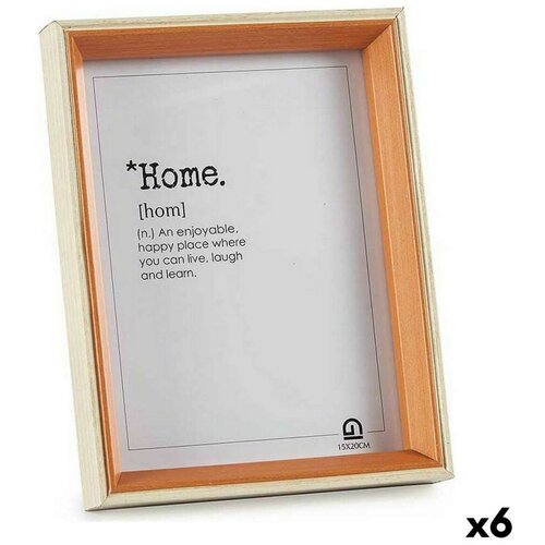  Okvir za sliku 17 x 22 x 3 cm Kristal Smeđa Bijela Drvo MDF (6 kom.) Cijene