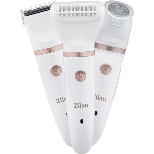 Zilan Epilator, 3u1, IPx7 - ZLN8740 Quirtis, Bijeli Slike