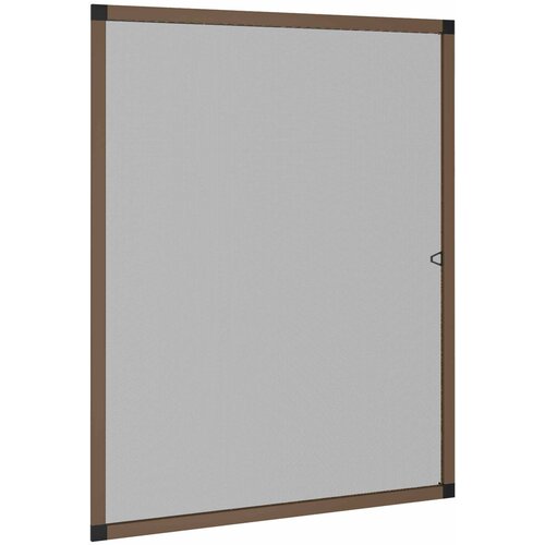 vidaXL Mreža za komarce - Mreža protiv insekata za prozore Smeđa 110 x 130 cm - Smeđa 110 x 130 cm Cijene