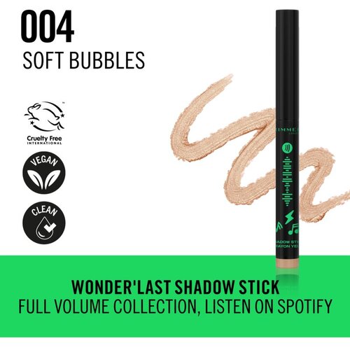 Rimmel London Wonder&amp;#039;Last senčila za oči v svičniku odtenek 004 Soft Bubbles 1.64 g Slike
