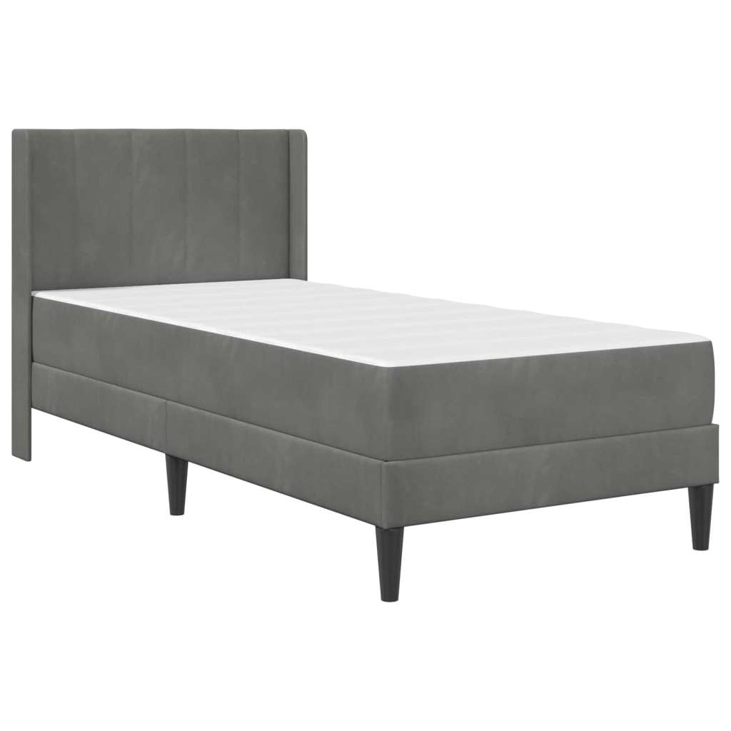  Okvir za krevet Tamno siva 100 x 200 cm Bar&amp;scaron;un - Tamno siva 100 x 200 cm Slike