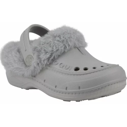 Coqui HUSKY KIDS Dječje toplinske papuče, siva, veličina
