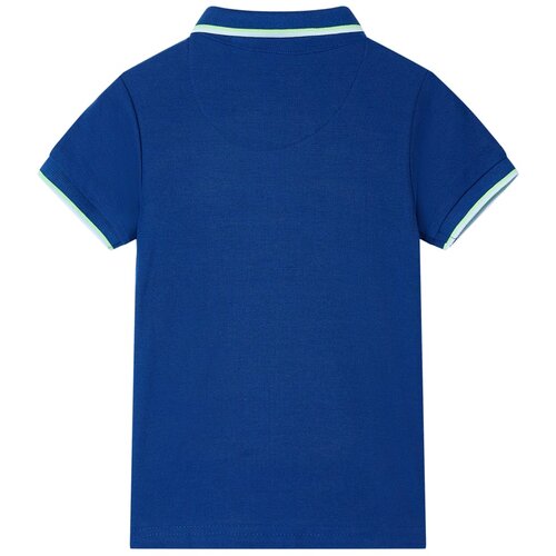  Dječja polo majica tamnoplava 128 Slike