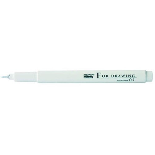MARVY UCHIDA Flomaster Uchida, za tehničko crtanje 0.1 mm, crni 4600-01 Slike