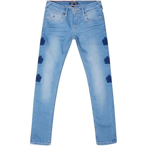 Tommy Hilfiger Kavbojke slim - Modra Cene