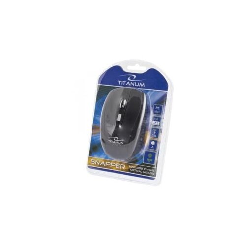  Mi&amp;scaron; Wireless TITANUM SNAPPER 6D, Optical, 2,4GHz, Nano Reciver, 6 Button, 1600dpi, TM105K Slike