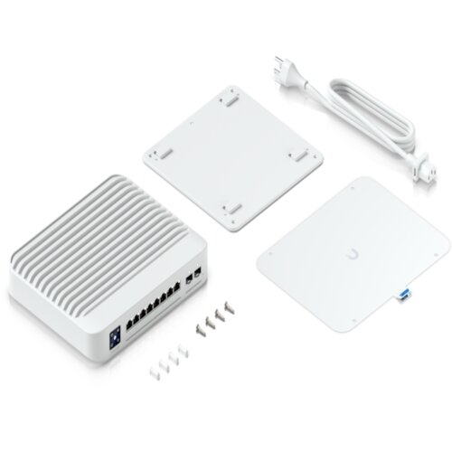 Ubiquiti stikalo 10-port 2x 10G 8x2,5G PoE managed 120W USW-Enterprise-8-PoE, (5000366687) Slike