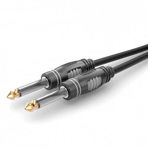Sommer Cable HBA-6M-0060 klinker avdio priključni kabel [1x klinken vtič 6.3 mm (mono) - 1x klinken vtič 6.3 mm (mono)] 0.60 m črna, (20470353) Cene
