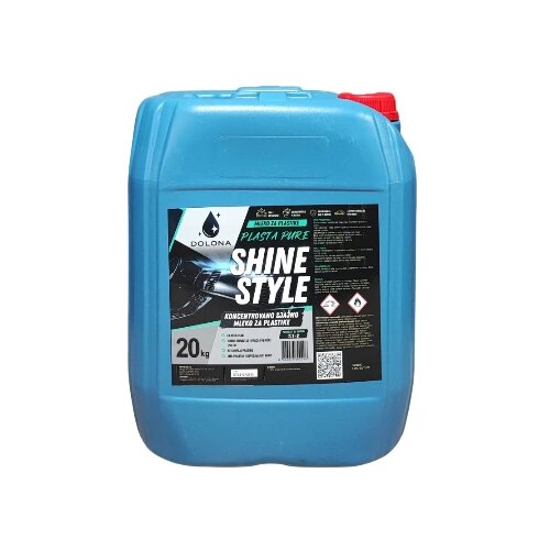DOLONA SHINE STYLE 20 kg - Sjajno mleko za plastike Slike