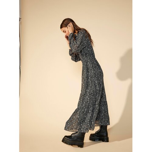 Only Black Floral Maxi dress Star - Women Slike
