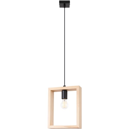 Sollux Lighting Obesna svetilka ARIES iz naravnega lesa, (21347476) Cene