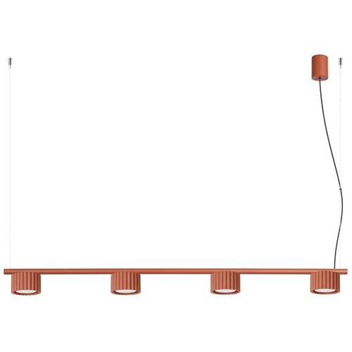 Sollux Lestenec AURA 4 rdeči oker Gx53, (5000285167) Slike