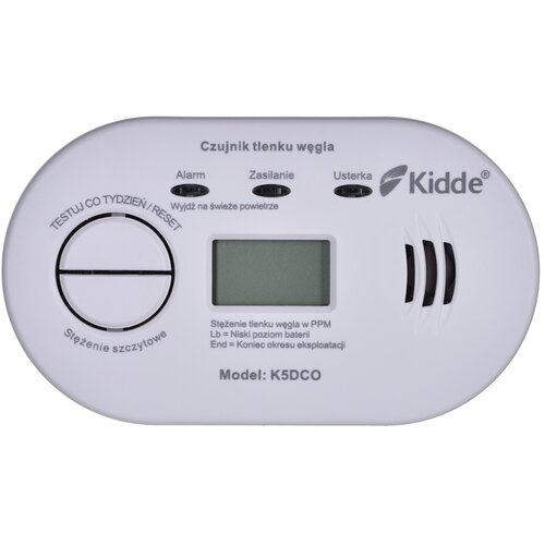 KIDDE K5DCO CARBON MONOXIDE AND CARBON MONOXIDE DETECTOR Slike