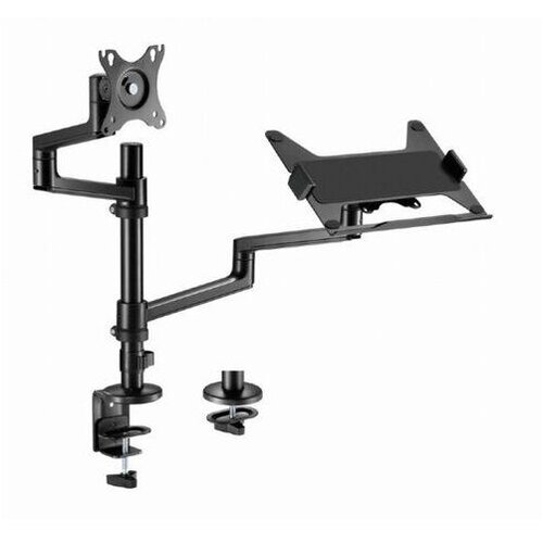  NOSAČ ZA MONITOR I LAPTOP GEMBIRD MA-DA-04, montaža na stol, monitors up to 32" and notebooks up to 17,3" Cijene